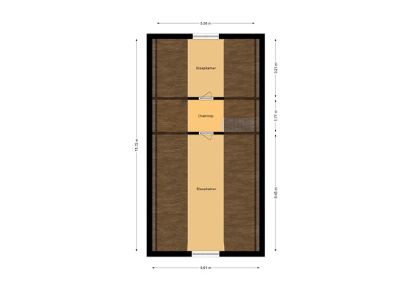 Floorplan - Gentenerf 14-12, 3852 LX Ermelo